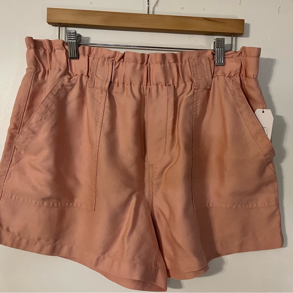 Pink Pull- On Shorts. Size Large. NWT.
